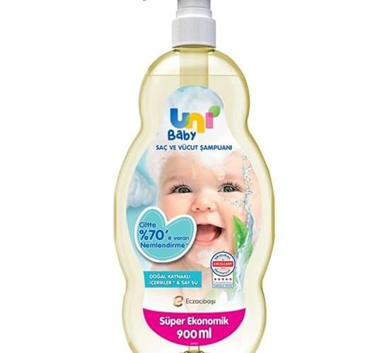 Uni Baby Saç ve Vücut Şampuanı 900 ml