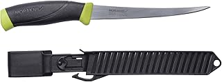 Morakniv, M-11892, Fishing AA8Comfort Fillet155, fileto bıçağı, Sandvik çeliği, TPE plastik sap, plastik kılıf, çok renkli, tek boy