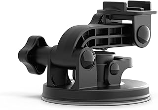 GoPro Aucm-302, Aksiyon Kamera Aksesuarı, Suction Cup Vakumlu Bağlantı Parçası, Siyah