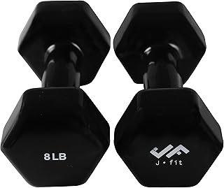 J-FIT 2 lbs vinil dambıl, 1 çift