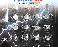 20 X PoundMax AG3 LR41 LR736 / L736 / G3 / G3A / 3GA / 192 / GP192 / V3GA / RW87 1.5V PoundMax Alkalin Düğme Piller Küçük Elektronik Ev Aletleri, Araba Anahtarları, ölçüm cihazları — %36 İndirim