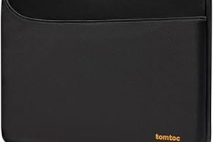 tomtoc 360° çanta kılıfı için 13 inç MacBook Air 2024-2018 M3/A3113 M2/A2681 M1/A2337, 13 inç MacBook Pro M2/A2686 M1/A2338 2022-2016, Su İtici Evrak Çantası Kılıfı — %91 İndirim