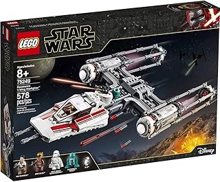 LEGO Star Wars: The Rise of Skywalker Resistance Y-Wing Starfighter 75249 New Advanced Collectible Starship Model Building Kit, New 2019 (578 Pieces)