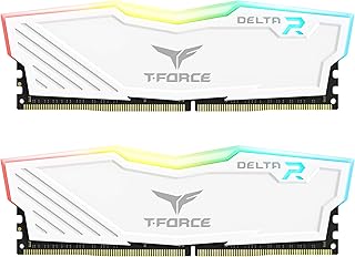 TEAMGROUP TF4D416G3200HC16CDC01 Takım, Delta RGB Çift Kanal (beyaz), tek boy