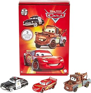 Mattel Disney Pixar Cars Die-Cast Araç 3-Paket