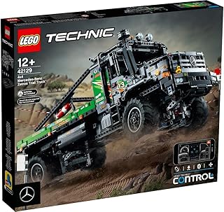 LEGO Technic 4x4 Mercedes-Benz Zetros Kamyon 42129-12 Yaş ve Üzeri Araç Sevenler İçin Uygulama Kumandalı Koleksiyonluk Yaratcı Oyuncak Yapım Seti (2110 Parça)