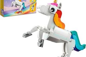 LEGO Creator Sihirli Tek Boynuzlu At 31140-7 Yaş ve Üzeri Çocuklar İçin Tek Boynuzlu At, Denizatı ve Tavus Kuşu İçeren Yaratıcı Oyuncak Yapım Seti (145 Parça) — %25 İndirim | Amazon TR Fırsatı