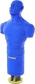 Avessa MB-53023 180 cm Silikon Adam Şekilli Boks Standı Mavi