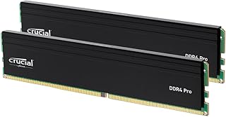 Crucial Pro DDR4 RAM 32GB Kit (2x16GB) 3200MHz, Intel XMP 2.0, PC Bilgisayar Belleği - CP2K16G4DFRA32A