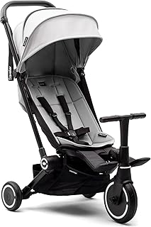 SmarTrike Traveler Hepsi Bir Arada Aktif Kabin Boy Bebek Arabası ve Bisiklet (6 Ay – 4 Yaş) - Everest White