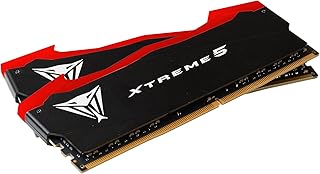 Patriot Viper Xtreme 5 DDR5 RAM 48GB (2X24GB) 7000MT/s CL32 UDIMM Masaüstü Oyun Bellek Kiti - PVX548G70C32K