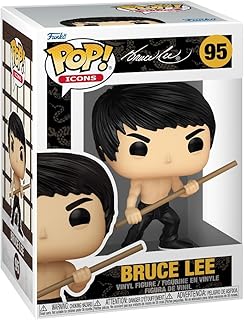 Funko Pop! Icons: Bruce Lee - (Dynamic) - Koleksiyon Vinil Figürü - Hediye Fikri - Resmi Ürünler - Film Hayranları