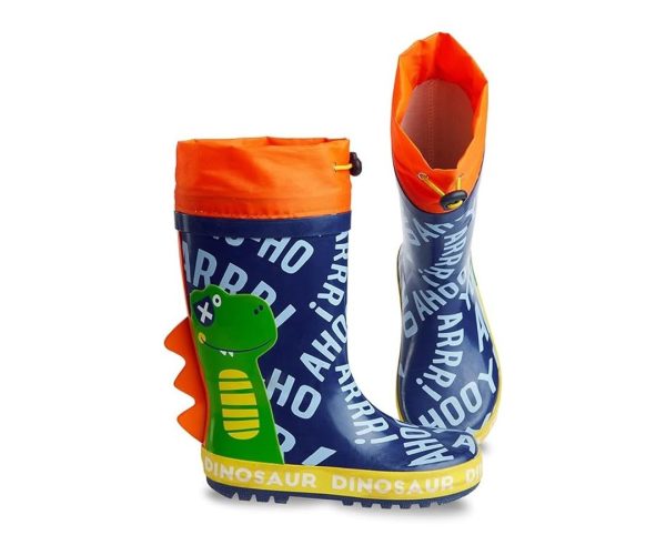 🛍️ Renkli Dinozorlar Erkek Çocuk Yağmur Botu
