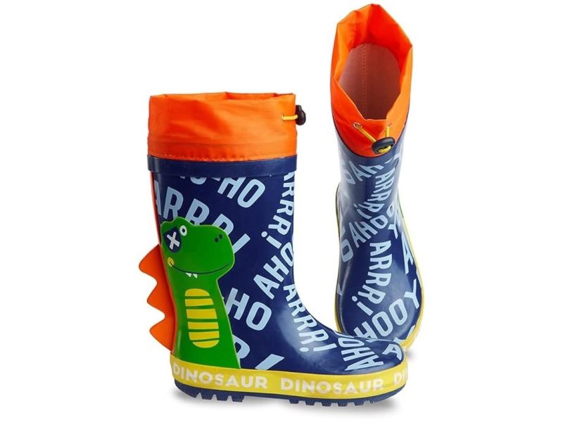 🛍️ Renkli Dinozorlar Erkek Çocuk Yağmur Botu