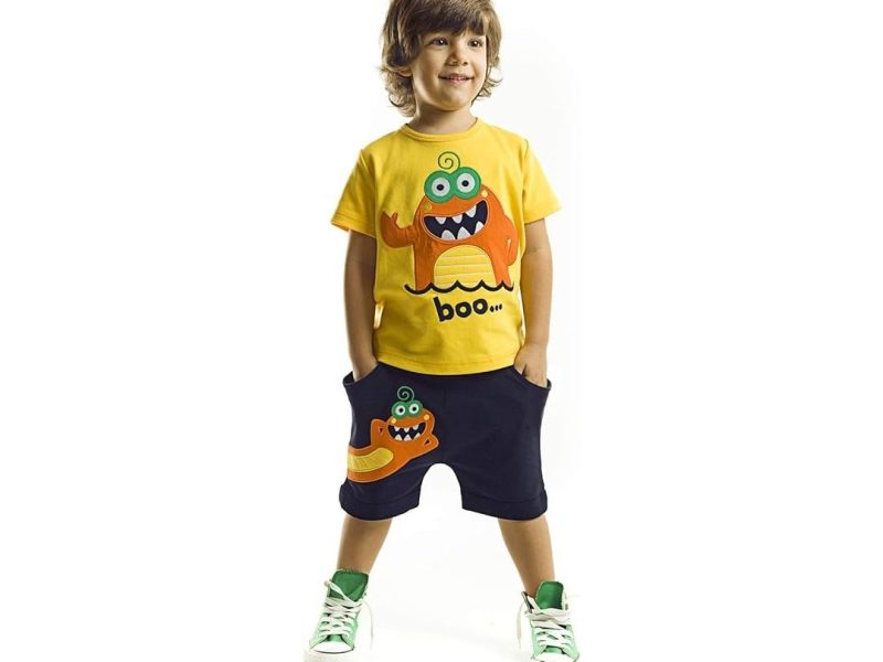🛍️ Lake Monster Erkek Çocuk T shirt Şort Takım