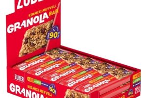 Züber Kırmızı Meyveli Granola Bar 25g x 15 Adet — %73 İndirim
