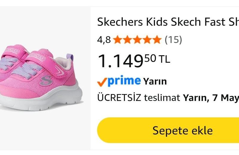 Skechers kids skech fast shoes