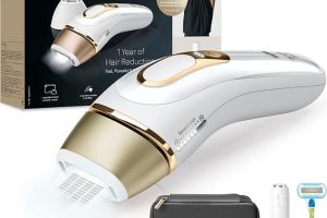 (%27.78) Braun IPL Silk·expert Pro 5, Evde Tüy Alma, Çanta, Venus Tıraş Makinesi, 2 Başlık ile, PL5146