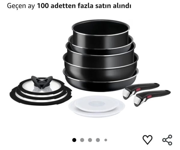 Tefal Ingenio SimpleCook 1X Büyük Tava Tencere Seti – 12 Parça