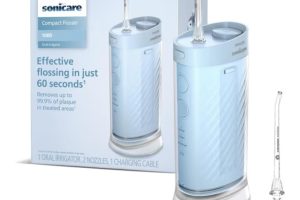 Philips Sonicare Kompakt Ağız Duşu, 3 Modlu, 200ml Su Hazneli, USB Şarjlı, 360° Başlık, Titreşim ve Hassas Temizlik, HX3333/24