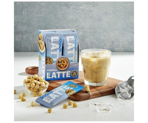 🛍️ Kahve Dünyası Özel Seri Soğuk Fındık Aromalı Caffe Latte 10’lu