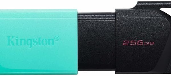 (%43.36) Kingston DataTraveler Exodia M DTXM/256 GB USB 3.2 Gen 1 – Çeşitli Renklerde Hareketli Kapak, Siyah