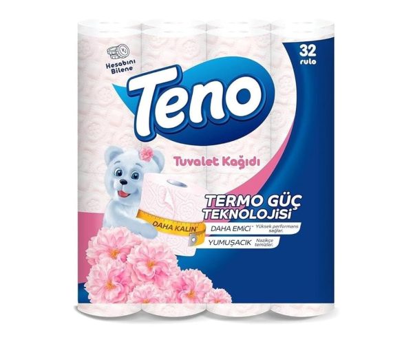 🛍️ Teno Pudra Kokulu Tuvalet Kağıdı 32 Adet