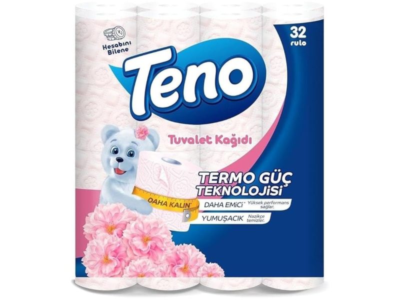 🛍️ Teno Pudra Kokulu Tuvalet Kağıdı 32 Adet