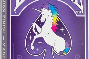 (%38.11) Bicycle® Unicorn Playing Cards