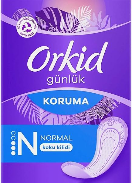 (%48.72) Orkid Günlük Ped Normal Ekonomik Paket 40 Ped