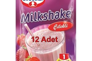 Dr. Oetker Milkshake Çilekli 12’li, — %92 İndirim
