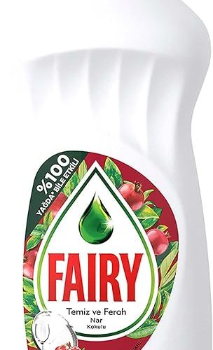 (%26.85) Fairy Temiz & Ferah Sıvı Bulaşık Deterjanı 1500 ml Nar Kokulu