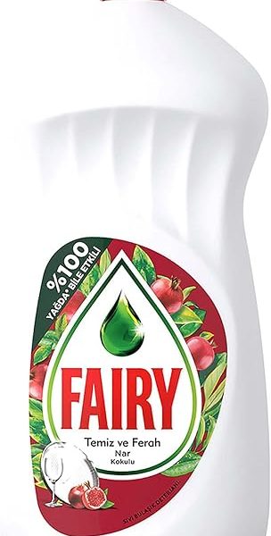 (%26.85) Fairy Temiz & Ferah Sıvı Bulaşık Deterjanı 1500 ml Nar Kokulu