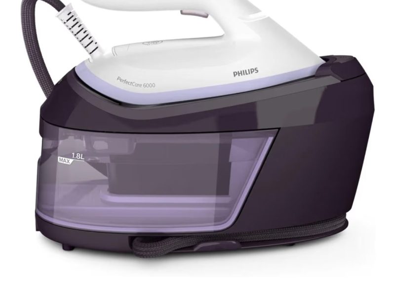 Philips 6000 Serisi Perfectcare Buhar Kazanlı Ütü, Güçlü Buhar, 1,8 Lt Çıkarılabilir Su Haznesi, Sıfır Yanık Riski (PSG6024/30)