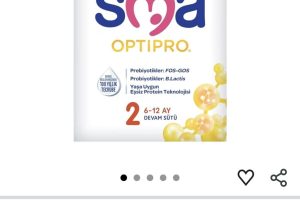 SMA Optipro 2, 6-12 Ay Bebek Sütü, 1.2 kg (2 x 600 g)