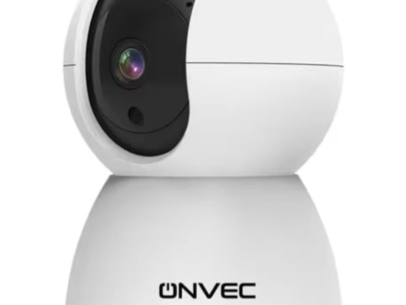 Onvec Akıllı Kamera X100, 1080P Full HD, Hareket Tespit ve Takibi, 360°, 5m Gece Görüşü, Çift Yönlü Sesli İletişim, Bulut/Yerel Depolama, İç Mekan Wi-Fi Güvenlik Kamerası
