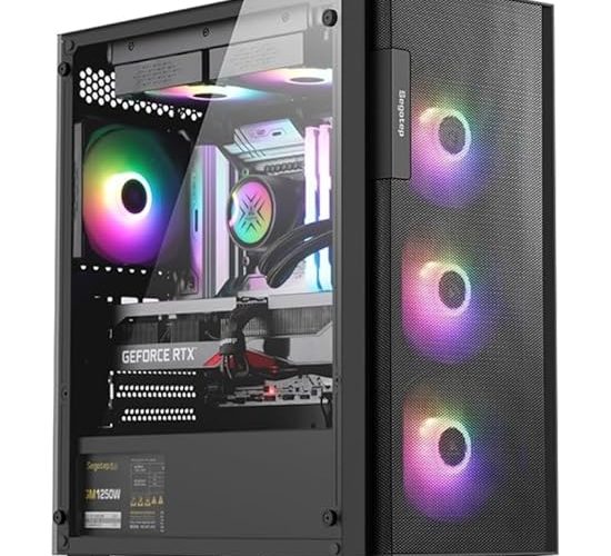Segotep Axe 5 Siyah 650W ATX Gaming (Oyuncu) Kasa