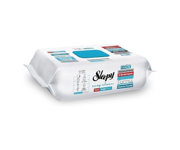 🛍️ Sleepy Ocean Yüzey Temizlik Havlusu Mendili Okyanus Tazeliği 100 Yaprak