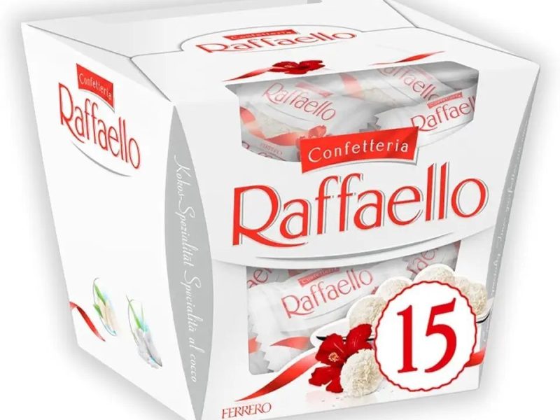RAFFAELLO çikolata kutusu 150 gr