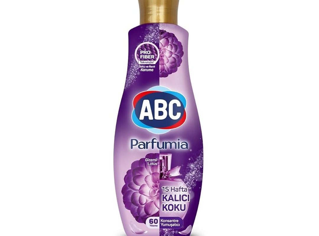 🛍️ ABC DETERJAN Parfumia Konsantre Yumuşatıcı Gizemli Lotus (Mor) 1440 Ml