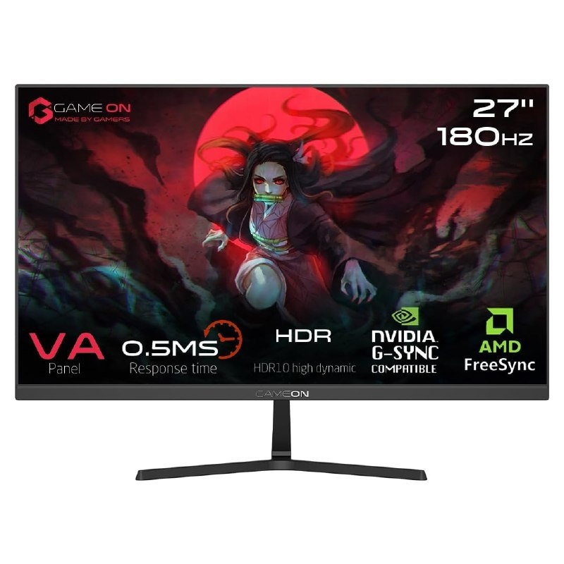 Gameon Pro GOPS27180VA 27 0.5ms 180Hz VA Full HD Gaming (Oyuncu) Monitör