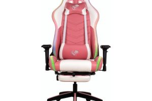 🛍️ NPO GC3001PW Masaj Yastıklı RGB Led Işıklı, 4D Kolçaklı, Ayak Destekli Profesyonel Oyuncu Koltuğu