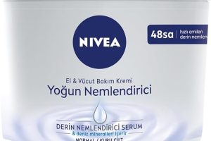 (%32.21) NIVEA Yoğun Nemlendirici El ve Vücut Bakım Kremi 400 ml, Normal ve Kuru Ciltler 48 Saat Nemlendirme