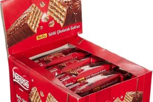 Nestlé Sütlü Çikolatalı Çıtır Gofret, 27 g x 20