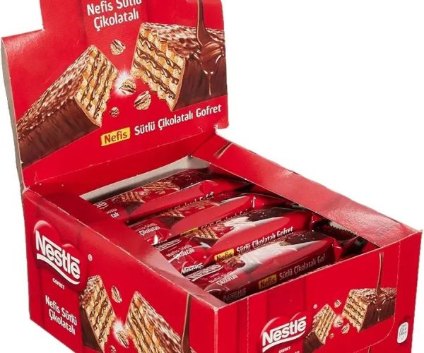 Nestlé Sütlü Çikolatalı Çıtır Gofret, 27 g x 20