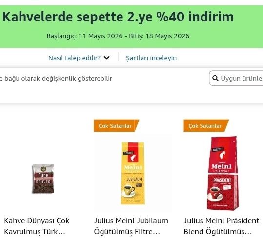 📦 Satıcı: Amazon — %40 İndirim
