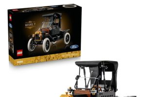 LEGO Icons Ford Model T 11376 – Yetişkinler için Açılan Kumaş Tavan, İki Parçalı Ön Cam ve Tek Yolcu Kapısı İçeren Klasik Yaratıcı Dekoratif Otomobil Modeli Yapım Seti, Hediye Fikri (1060 Parça)
