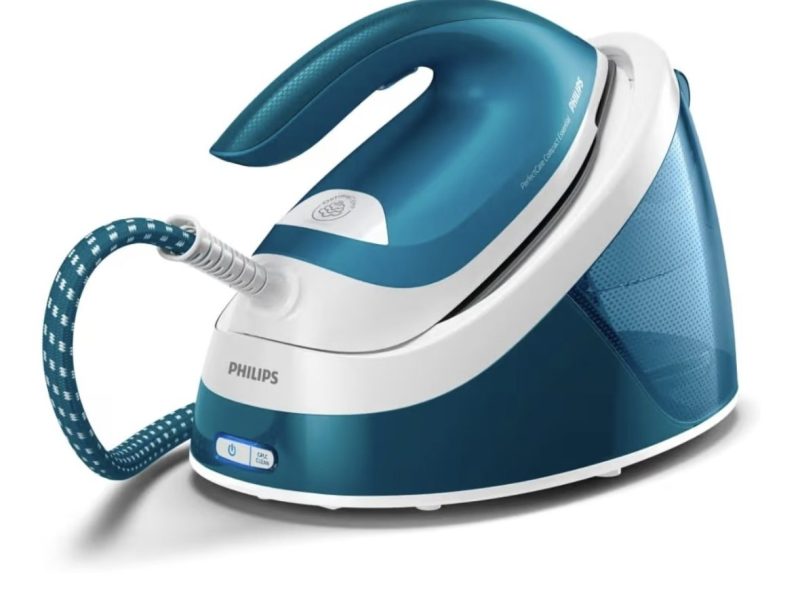 Philips PerfectCare Compact Essential Buhar Kazanlı Ütü — 2x Daha Fazla Buhar, Yanık Yok, OptimalTEMP, 6 Bar Basınç, 360 g Şok Buhar, 1.3 L Tank, Hafif, Kolay Saklama (GC6815/20)