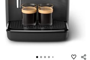 Philips 2200 Serisi Tam Otomatik Espresso Makinesi, Dokunmatik Ekran, Klasik Süt Köpürtücü, 2 İçecek, EP2220/10