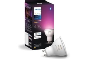 Philips Hue 4.2W Renkli Akıllı Spot Ampul GU10 Bluetooth uyumlu, Alexa, Apple Home ve Google Assistant ile sesli kontrol